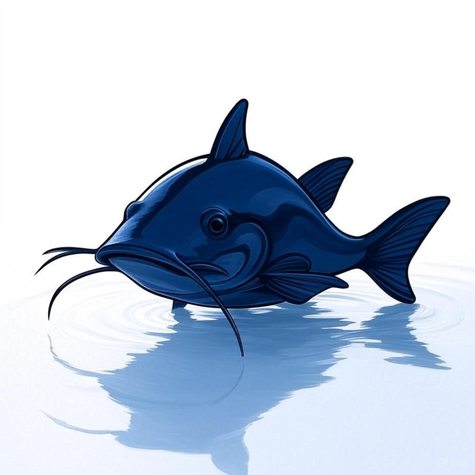 Catfish Coley™ Logo: A friendly catfish icon with the company name, symbolizing quality fishing bait and supplies for catfish and panfish.